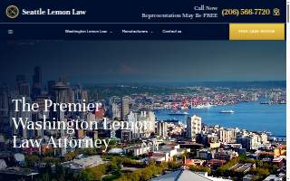 Seattle Lemon Law website