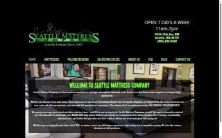 Seattle Mattress Company website