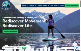 Seattle Rehab Specialists - Physical Therapy website