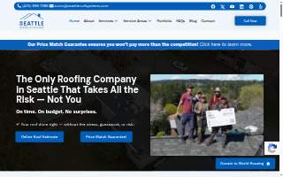 Seattle Roof Systems website