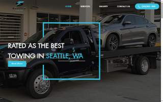 Seattle Towing website