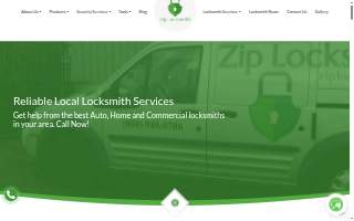 Zip Locksmith website