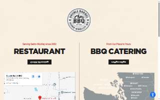 Double Barrel BBQ website