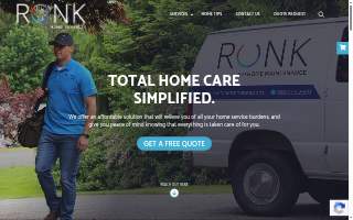 Ronk Home Maintenance website