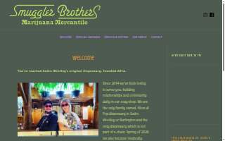 Smuggler Brothers Marijuana Mercantile website