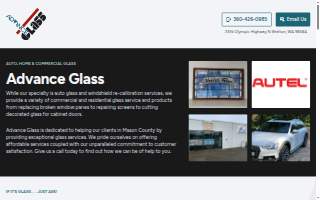 Advance Glass website