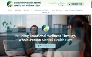 Balance Psychiatric Clinic and Balance Psychiatric & Wellness Clinic website