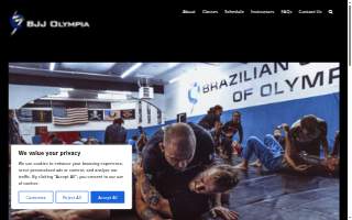 BJJ OLYMPIA website