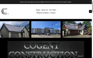 Cogent Construction Inc website