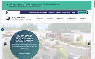 Mason Health - Mason General Hospital website