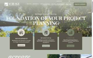 Acreage Land Surveying LLC of Edmonds website