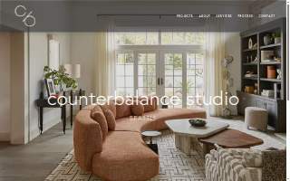 Counterbalance Studio - Seattle Interior Designer website