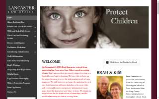 Lancaster Law Office of Shoreline website