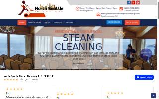 North Seattle Carpet Cleaning of Shoreline website