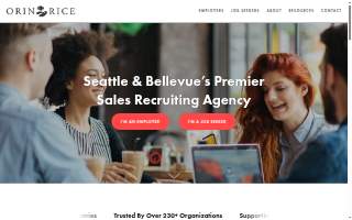 Orin Rice - Sales Recruiting website