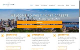 West Coast Careers website