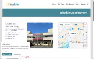 Clear Choice Dermatology - Silverdale website