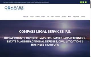 Compass Legal Services of Bremerton website