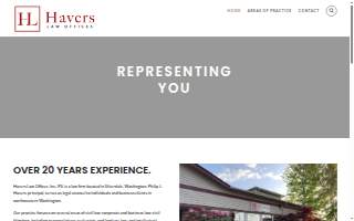 Havers Law Offices website