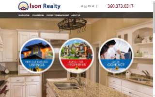 Ison Realty website