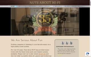 Nuts About Hi-Fi website