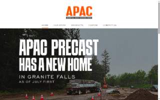 APAC Precast Concrete Accessories website