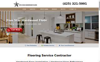 Five Star Hardwood Floor website