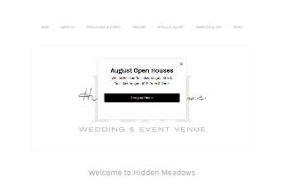 Hidden Meadows website