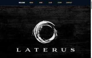 Laterus Winery website