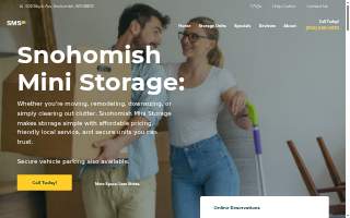 Snohomish Mini Storage website