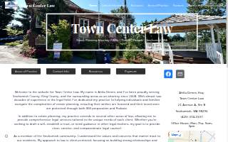 Town Center Law website