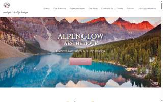 Alpenglow Aesthetique website