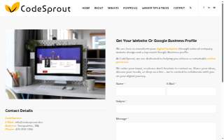 CodeSprout website