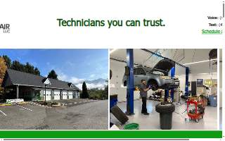 Gere Auto Repair website