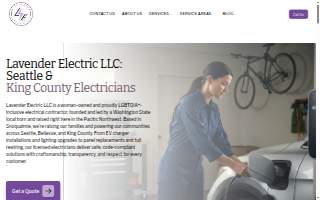 Lavender Electric LLC website