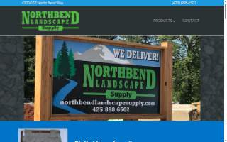 North Bend Landscape Supply website