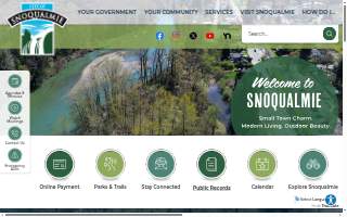 Snoqualmie Valley Record website