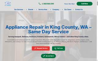 Up-liance website