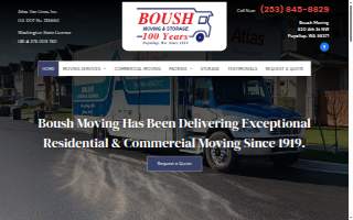Boush Moving and Storage Inc. website