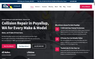 Fix Auto Puyallup website