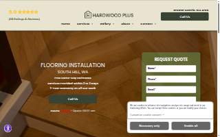 Hardwood Plus LLC website