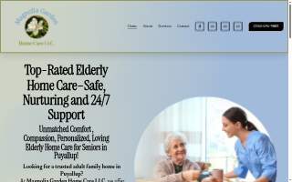 Magnolia Garden Home Care LLC website