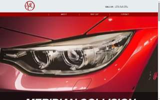 Meridian Collision Center, Inc. of South Hill website