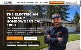 Pacific Home Electric of South Hill website