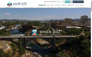South Hill Pediatric Dentistry website
