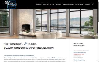 SRC Windows & Doors website
