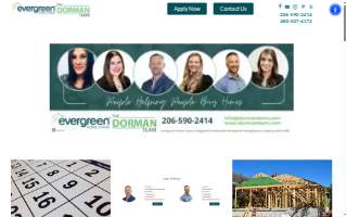 The Dorman Team - Evergreen Home Loans of South Hill website