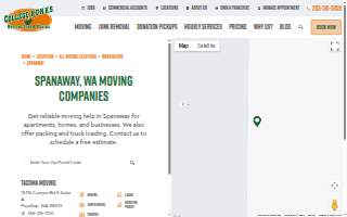 College Hunks Hauling Junk and Moving Puyallup website