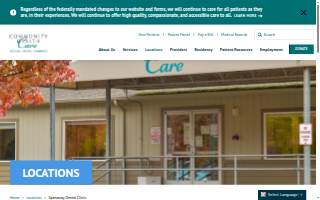 Community Health Care - Spanaway Family Dental Clinic website