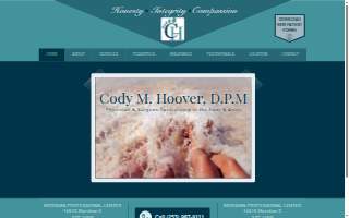 Hoover Podiatry of Spanaway website
